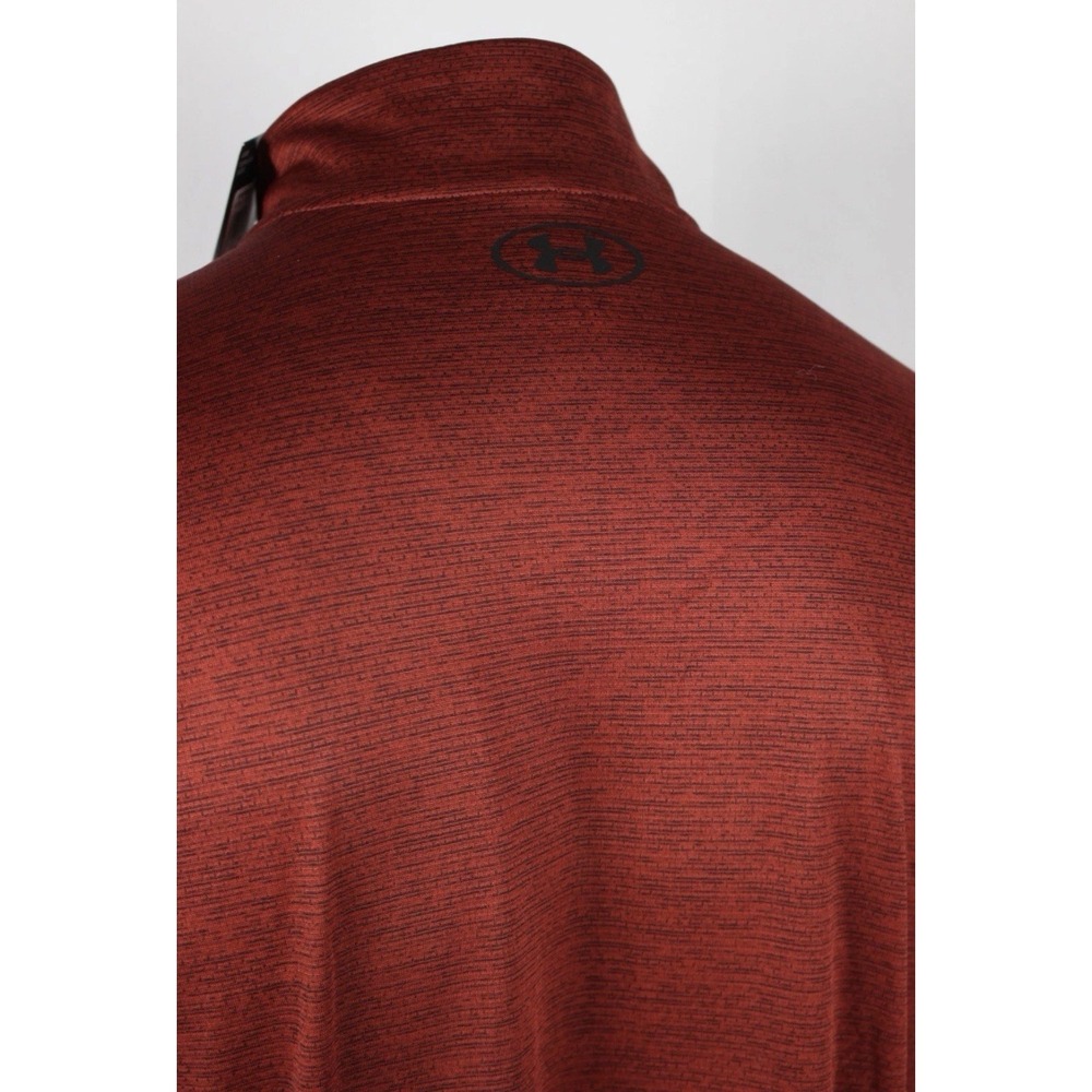 *NWT Under Armour Men's Tech Vent 1/2 Zip‎ Pullover Size 2XL XXL Red 1382184 840 - Picture 4 of 10